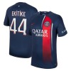 Maillot de Supporter Paris Saint-Germain 2023-24 Ekitike 44 Domicile Pour Homme